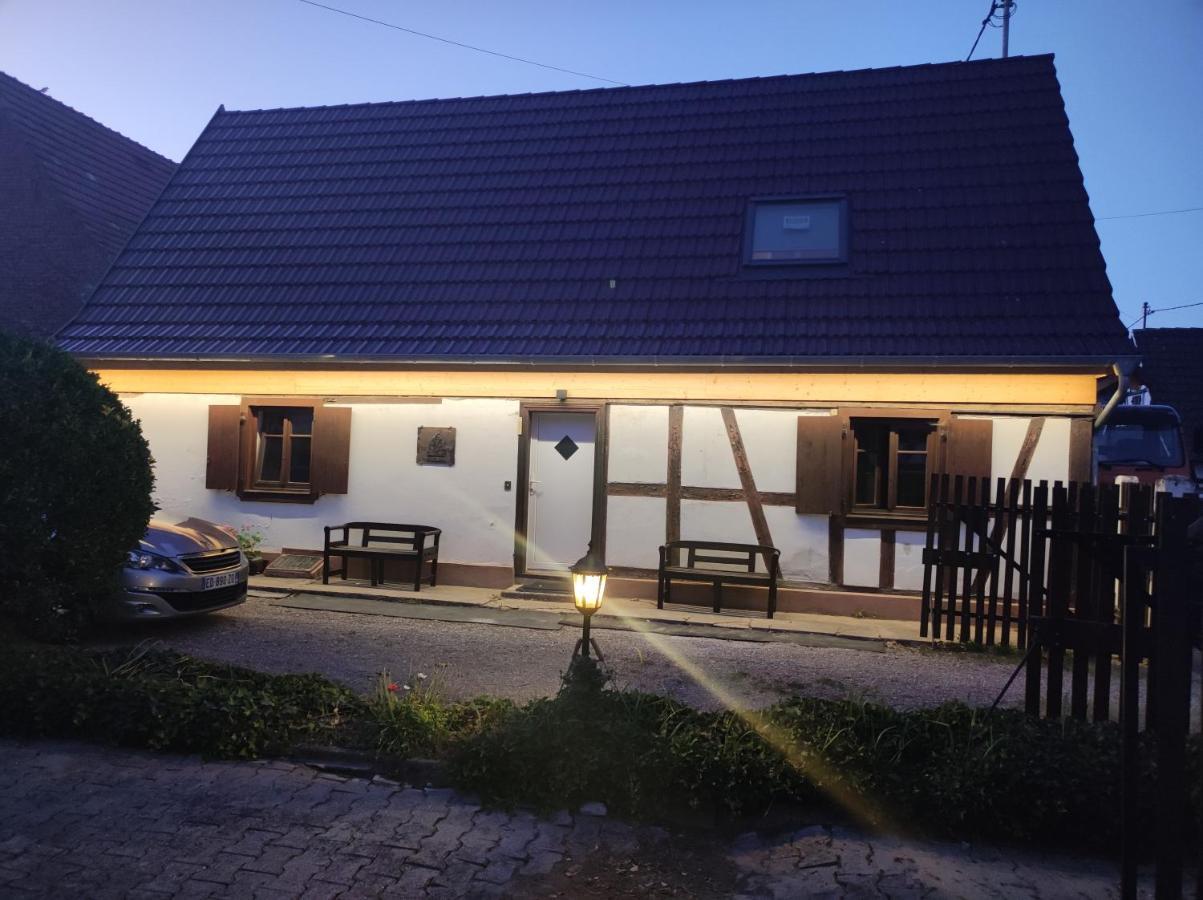 Petite Maison Alsacienne Dans Un Village Au Calme Niederroedern Zewnętrze zdjęcie